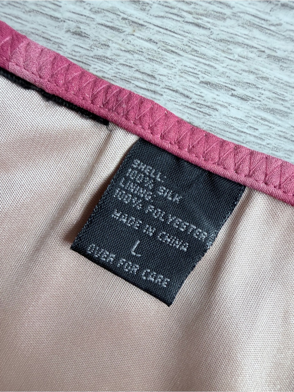 Vintage Y2K Express 100% Silk Pink Rose Halter Top Midi Skirt 2 Piece Set L - Picture 8 of 9